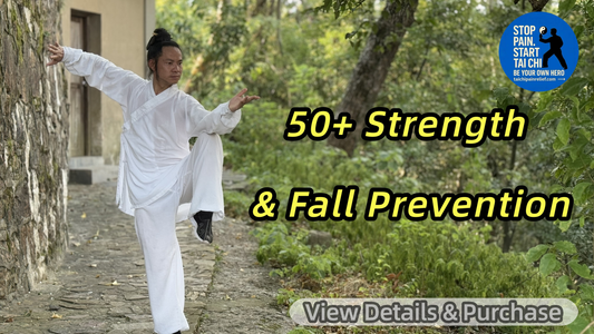 15-Minute Standing Tai Chi — quick, natural support for weak legs, unsteady steps, poor balance & fear of falling. Gentle, low-impact, science-based & safe