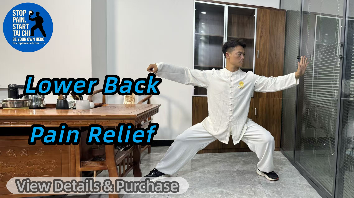 30-Minute Standing Tai Chi — Quick, natural relief for stiffness, tightness, soreness (dull ache), sharp twinges & back spasms