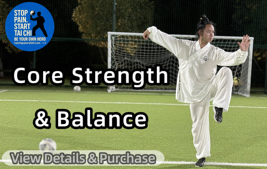 30-Minute Standing Tai Chi — Quick, natural training for a stronger core, better posture, steadier single-leg balance & hip-ankle stability