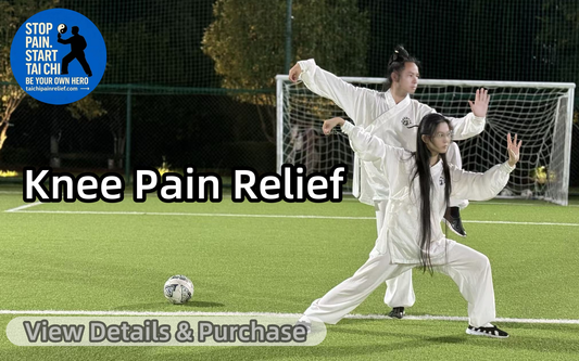 30-Minute Standing & Seated Tai Chi — Quick, natural relief for knee stiffness, soreness (dull ache), sharp twinges, swelling & clicking/popping