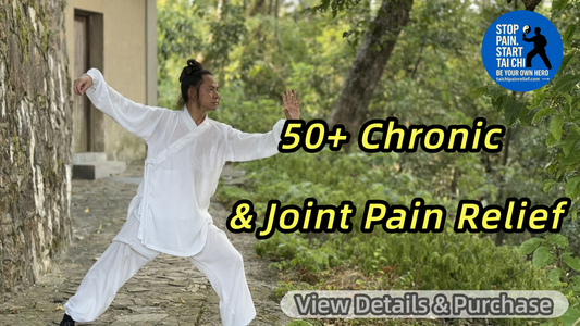 15-Minute Standing & Lying Tai Chi — Quick, natural relief for stiffness, dull/achy pain, throbbing & joint flare-ups. Gentle, low-impact, science-based & safe